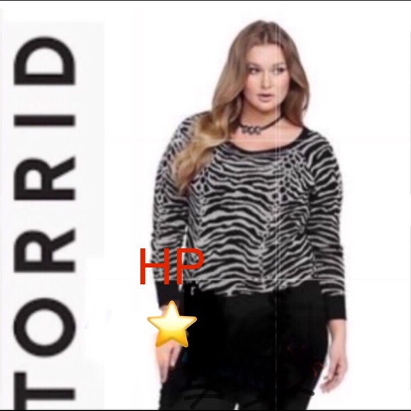 torrid Sweaters - 🦓 ZeBrA kNiT sWeAter